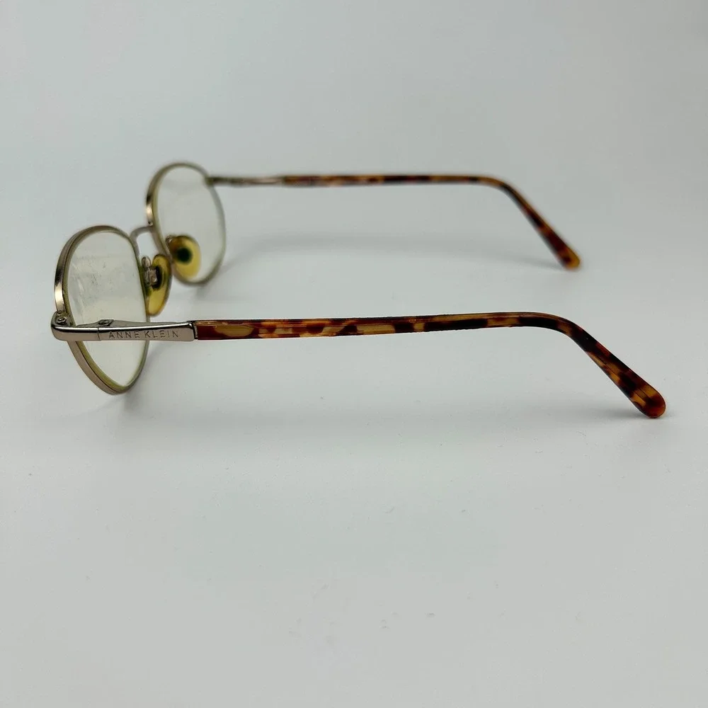 Anne Klein Women Eyeglasses Frame Multicolor Tortoise Shell Full Rim 50-17-130mm